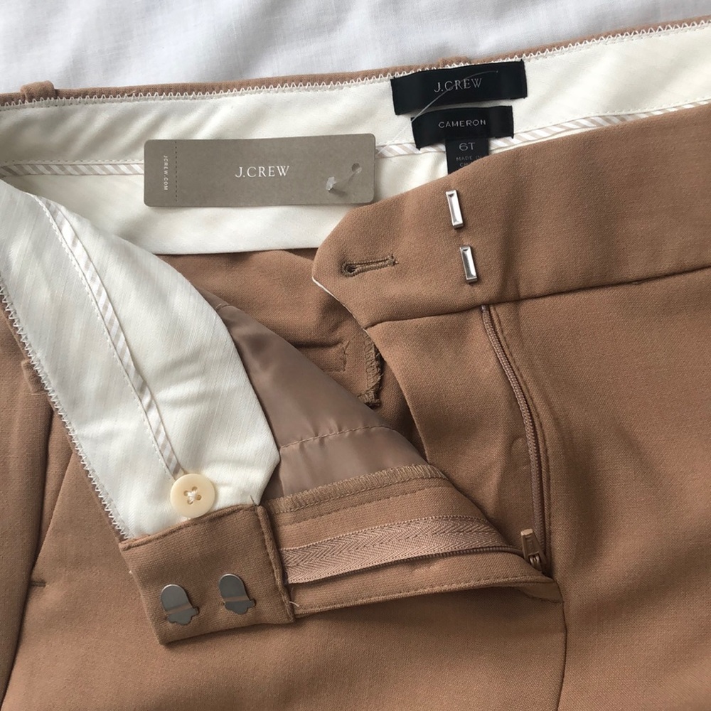 NWT J. Crew Cameron Pant Size 6 TALL